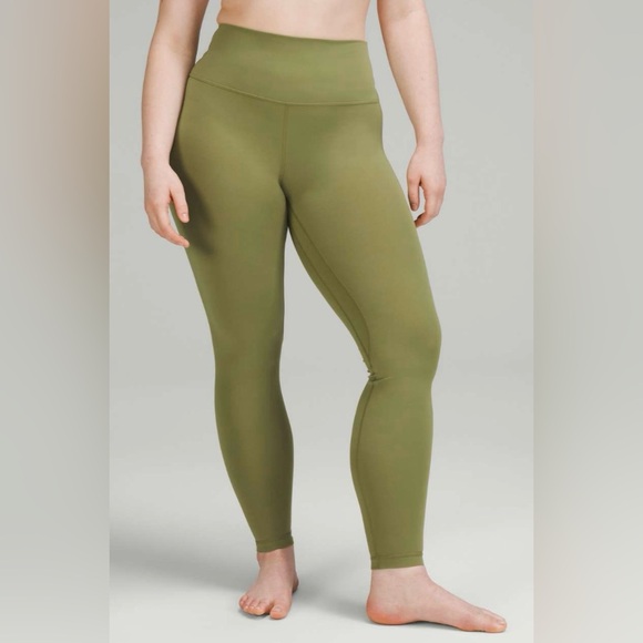 Lululemon Align High Rise 28” Leggings Bronze Green Size 4 - Picture 2 of 10